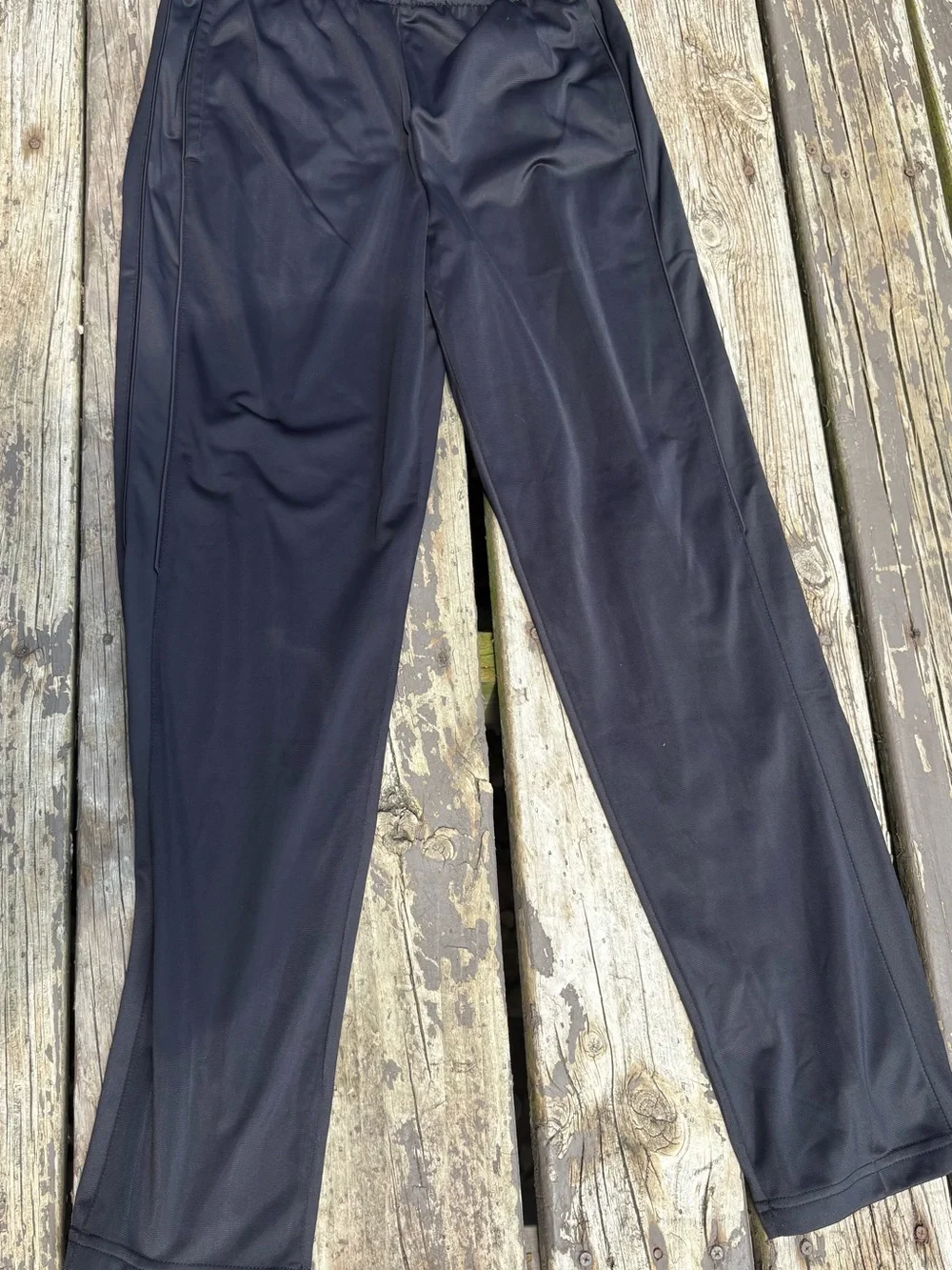 Tek Gear Black Athletic Track Pants - Lightweight Performance size S